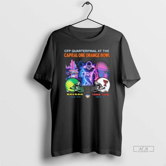 Official Cfp Quarterfinal At The Capital One Orange Bowl Oregon Vs Texas Tech Jan T-Shirts, Hoodie, Sweatshirt