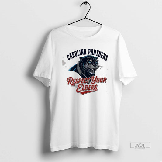 Official Carolina Panthers Respect Your Elders T-Shirts, Hoodie, Sweatshirt | InkThreadWorks.com