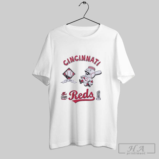 Official Cincinnati Reds Defined 5x Champions