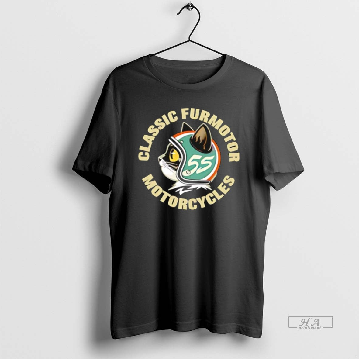 Official Classic Furmotor Motorcycles Helmet Cat T-Shirts, Hoodie, Sweatshirt | InkThreadWorks.com