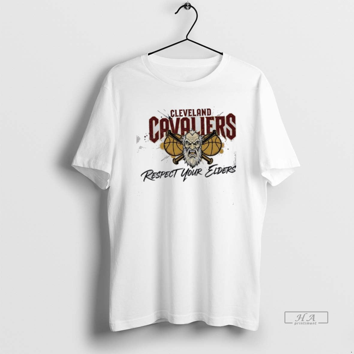 Official Cleveland Cavaliers Respect Your Elders T-Shirts, Hoodie, Sweatshirt | InkThreadWorks.com