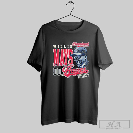 Official Cleveland Willie Mays Hayes Worn