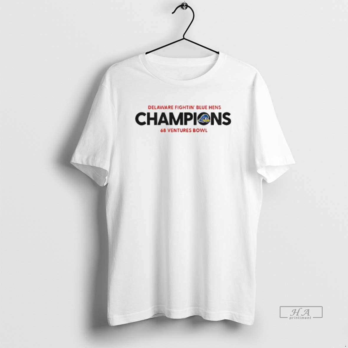 Official Delaware Blue Hens 2025 68 Ventures Bowl Champions Classic T-Shirts, Hoodie, Sweatshirt | InkThreadWorks.com