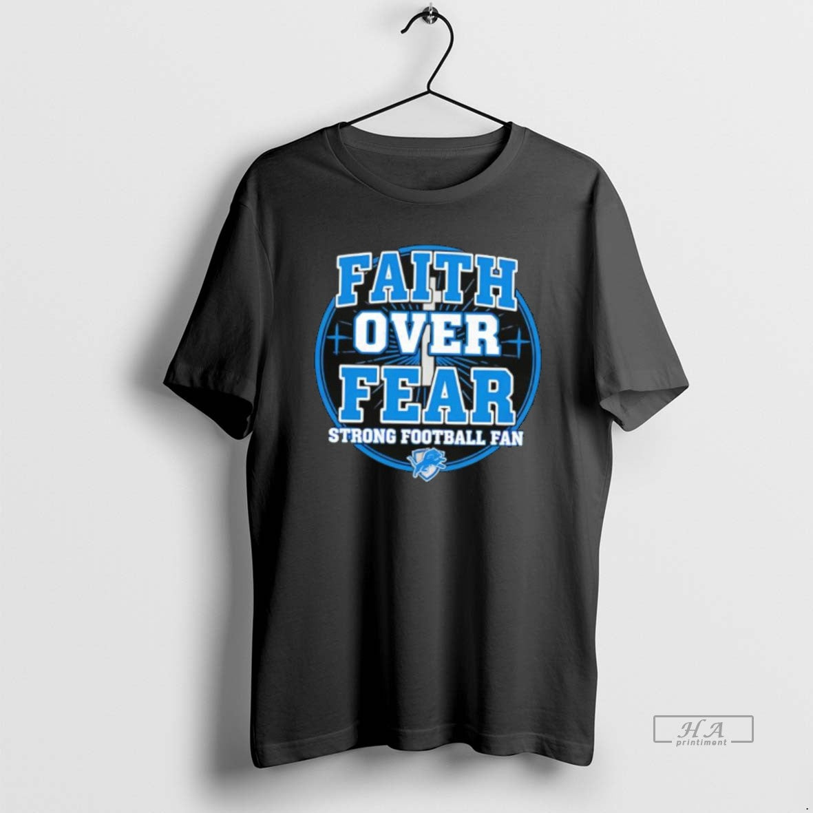Official Detroit Lions Faith Over Fear Strong Football Fan T-Shirts, Hoodie, Sweatshirt | InkThreadWorks.com