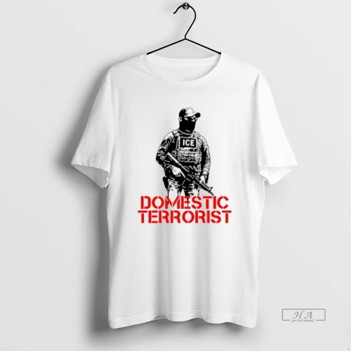 Official Domestic Terrorist Abolish Ice T-Shirts, Hoodie, Sweatshirt | InkThreadWorks.com