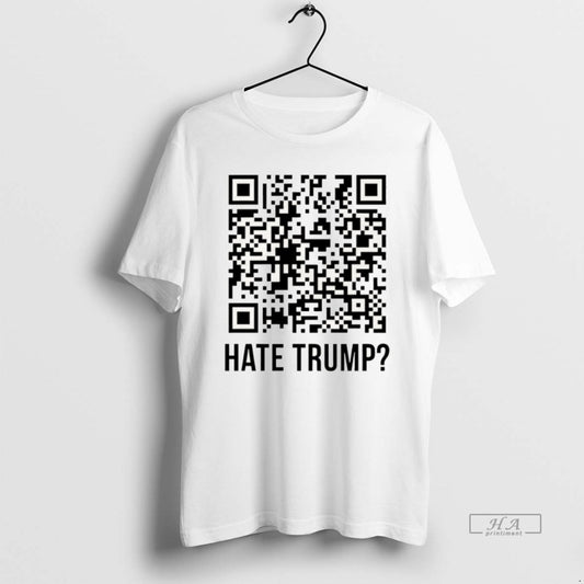 Official Donald Trump Qr Hate Trump T-Shirts, Hoodie, Sweatshirt | InkThreadWorks.com