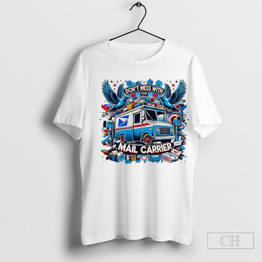 Official Dont Mess With The Mail Carrier Shirt
