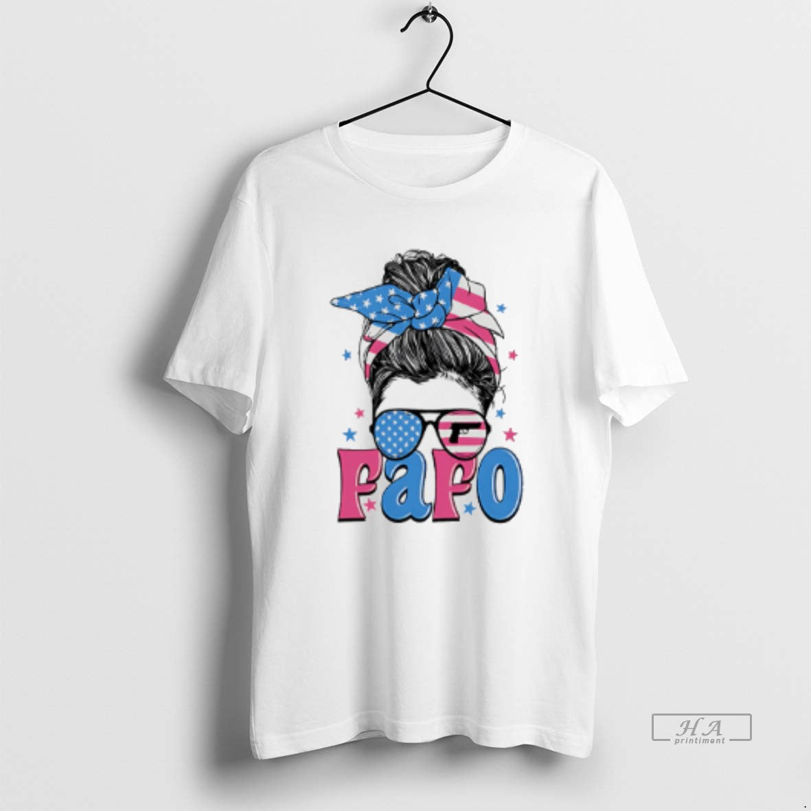 Official Fafo Messy Bun Girl 2026 T-Shirts, Hoodie, Sweatshirt | InkThreadWorks.com