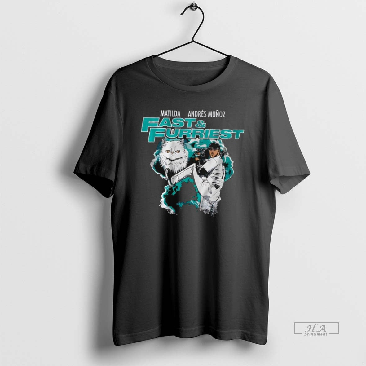 Official Fast Furriest Andres Munoz Seattle Mariners Stylish T-Shirts, Hoodie, Sweatshirt | InkThreadWorks.com