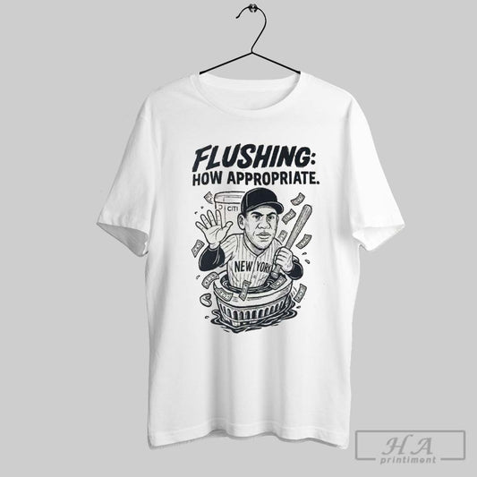 Official Flushing How Appropriate Juan Soto New York Baseball Graphic