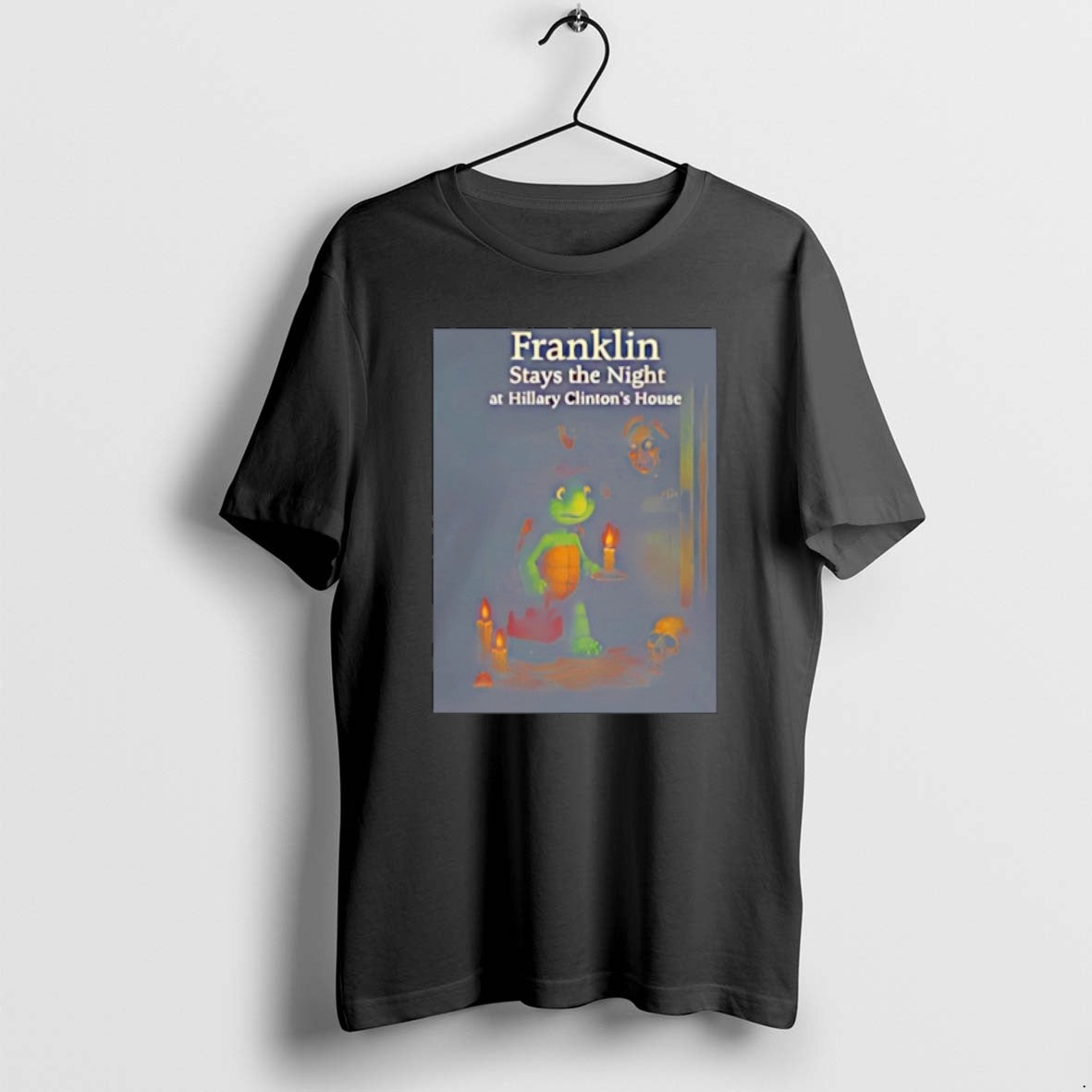 Official Franklin Stays The Night At Hillary Clintons House Christmas T-Shirts, Hoodie, Sweatshirt | InkThreadWorks.com