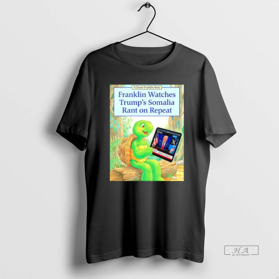 Official Franklin Watches Trumps Somalia Rant On Repeat T-Shirts, Hoodie, Sweatshirt | InkThreadWorks.com