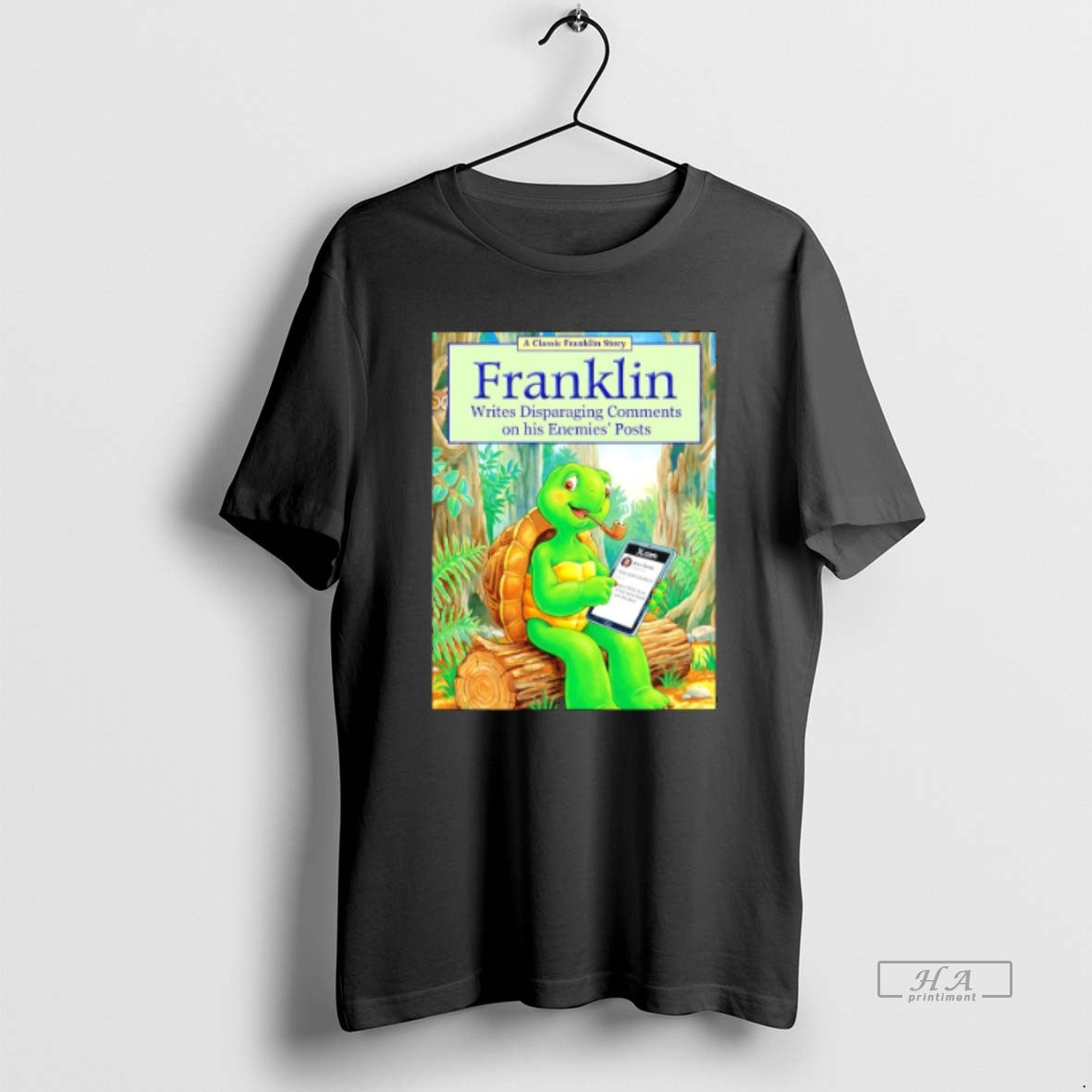 Official Franklin Writes Disparaging Comments On His Enemies Posts T-Shirts, Hoodie, Sweatshirt | InkThreadWorks.com