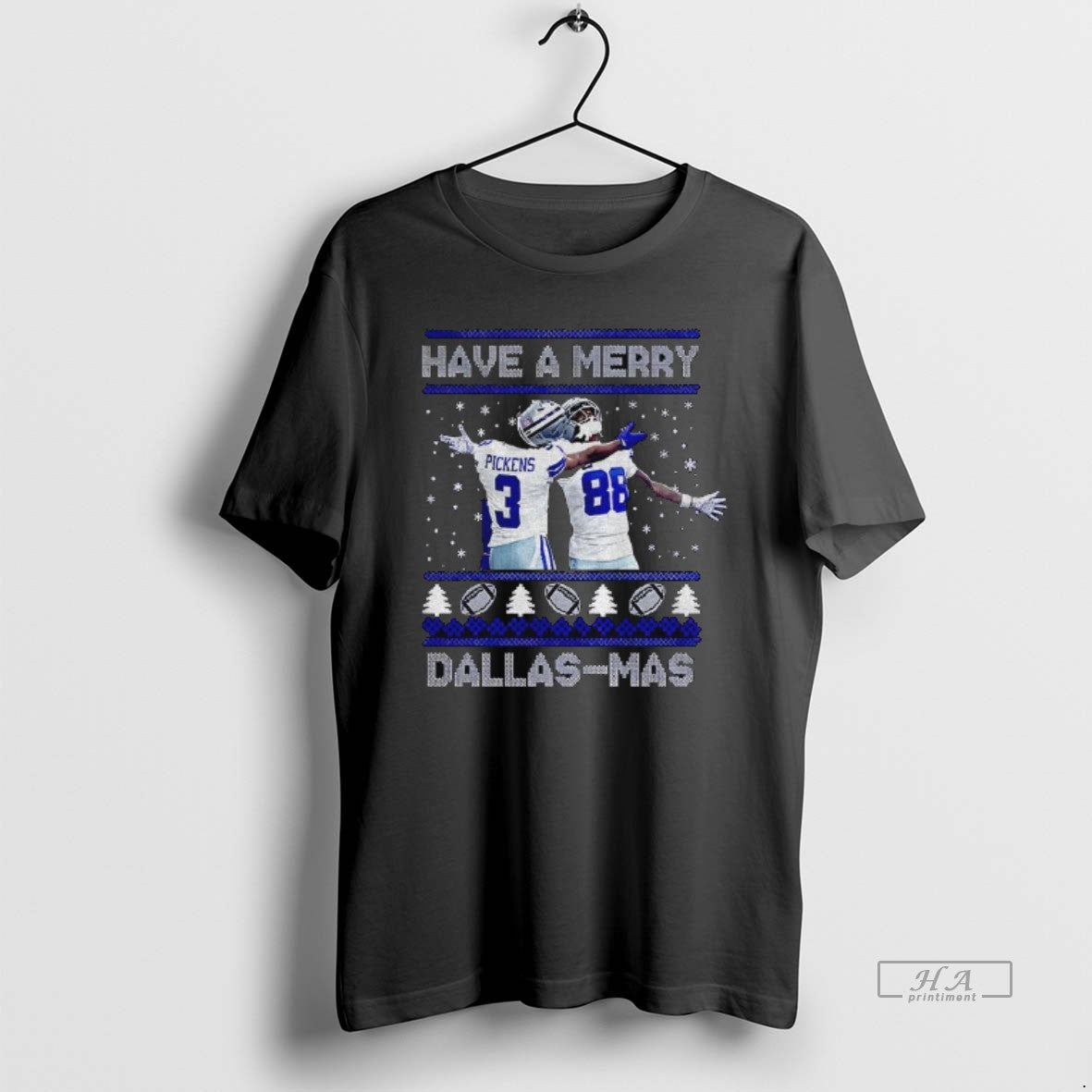 Official George Pickens Ceedee Lamb Dallas Football Ugly Xmas Have Merry Dallas Mas T-Shirts, Hoodie, Sweatshirt
