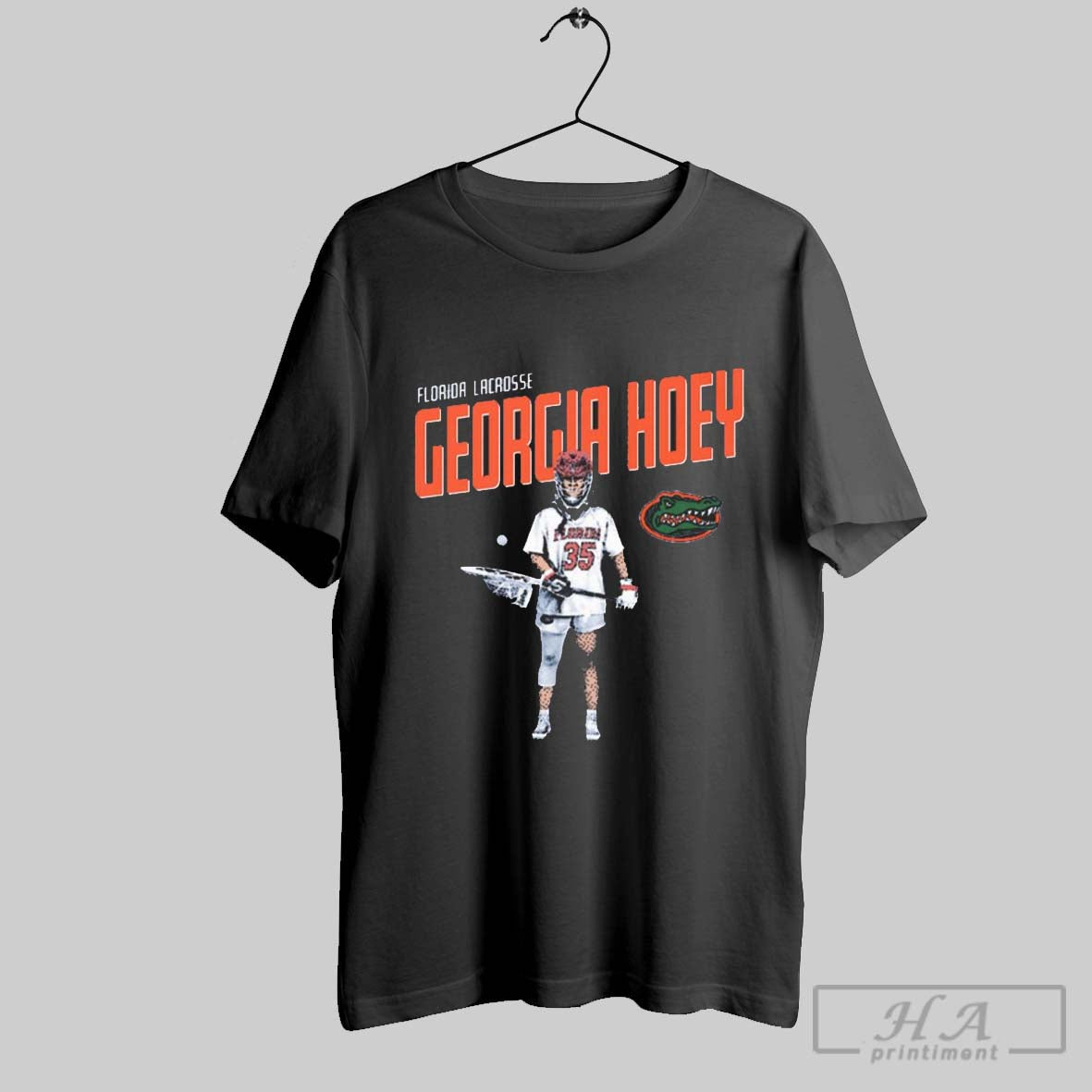 Official Georgia Hoey Florida Gators Lacrosse Ncaa Division I 2025 Painting