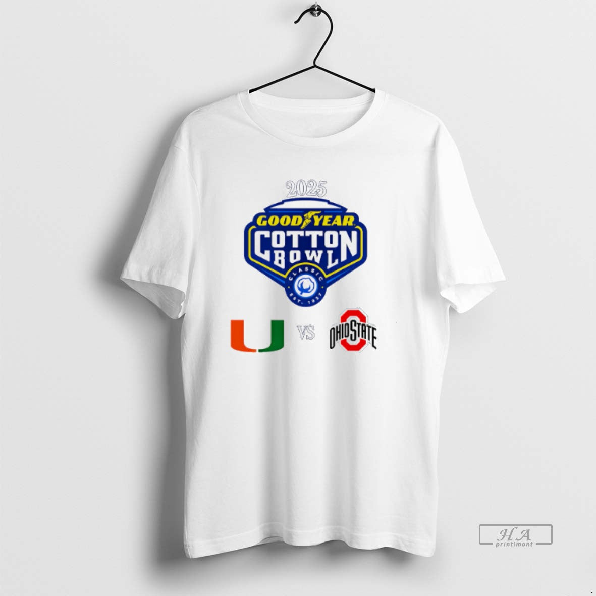 Official Goodyear Cotton Bowl Cfp Quarterfinals 2026 Miami Vs Ohio State T-Shirts, Hoodie, Sweatshirt | InkThreadWorks.com
