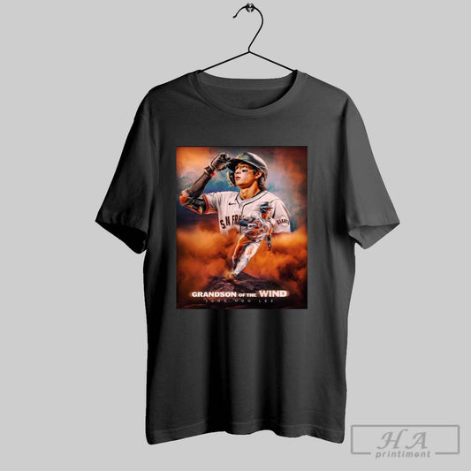 Official Grandson Of The Wind Jung Hoo Lee San Francisco Giants Baseball Poster
