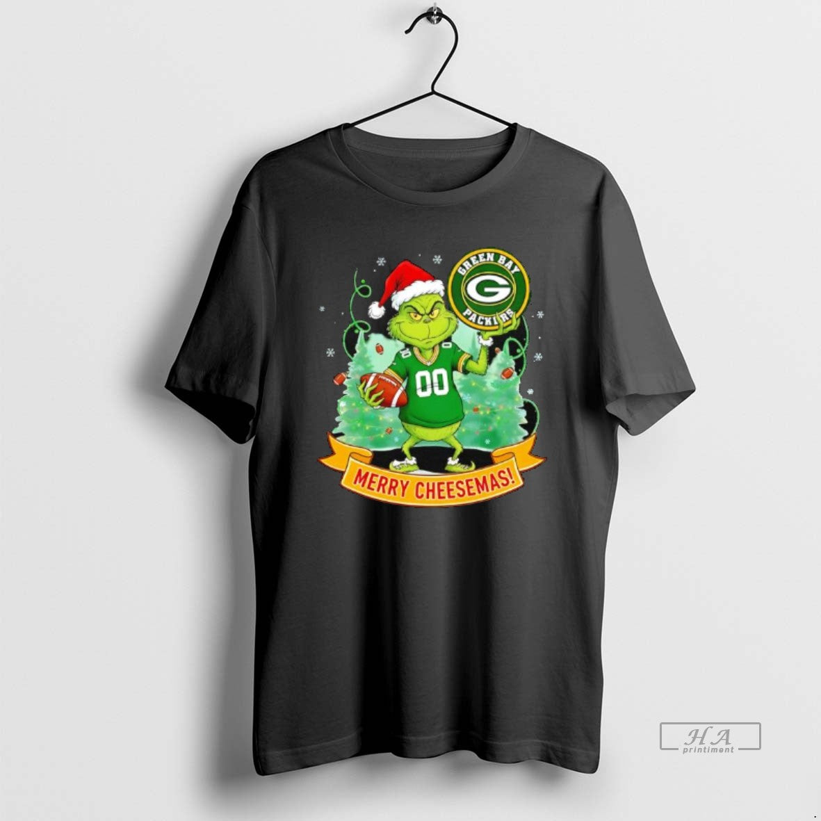 Official Grinch Green Bay Packers Merry Cheesemas T-Shirts, Hoodie, Sweatshirt