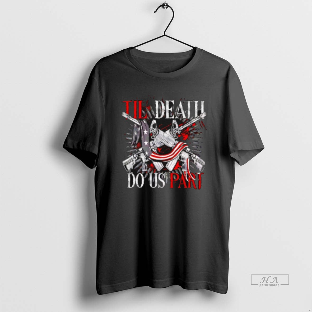 Official Guns Til Death Do Us Part T-Shirts, Hoodie, Sweatshirt | InkThreadWorks.com