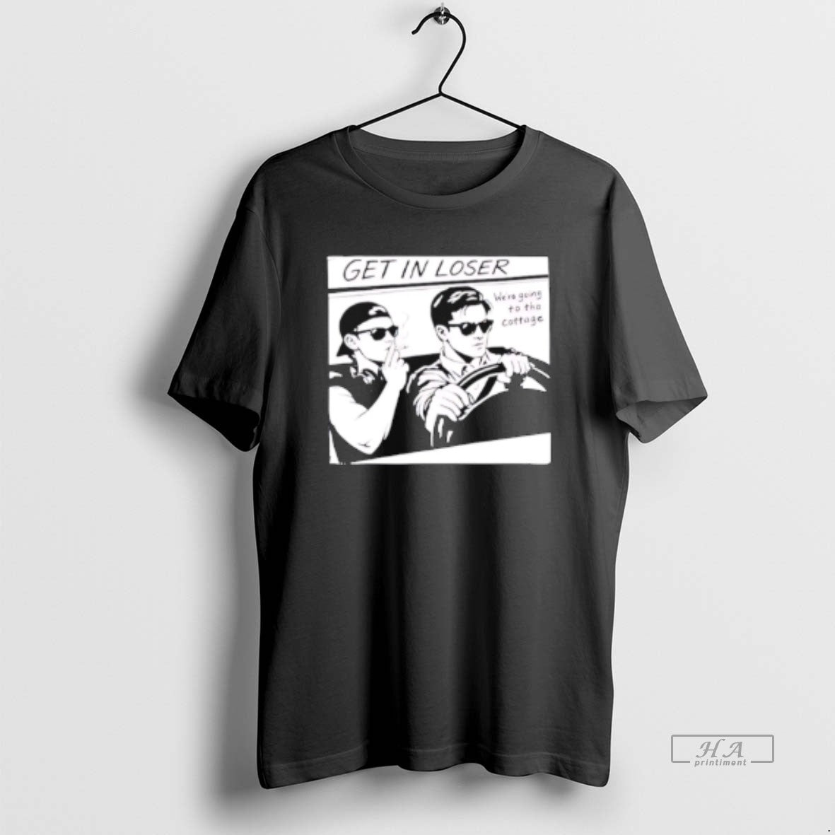 Official Heated Rivalry Get In Loser Were Going To The Cottage Comic T-Shirts, Hoodie, Sweatshirt | InkThreadWorks.com