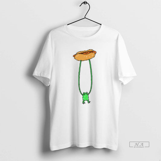 Official Hot Dog Frog Funny T-Shirts, Hoodie, Sweatshirt | InkThreadWorks.com