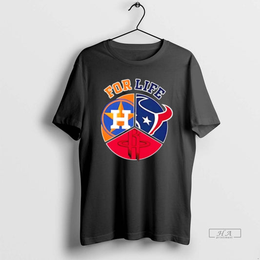 Official Houston For Life Logo Sports 2026 T-Shirts, Hoodie, Sweatshirt | InkThreadWorks.com