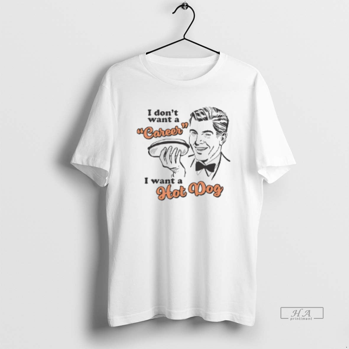 Official I Dont Want A Career I Want A Hot Dog T-Shirts, Hoodie, Sweatshirt | InkThreadWorks.com