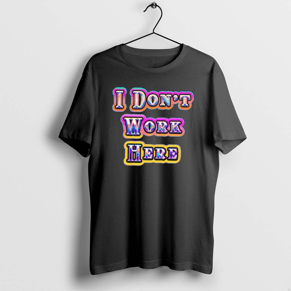 Official I Dont Work Here Neon T-Shirts, Hoodie, Sweatshirt | InkThreadWorks.com