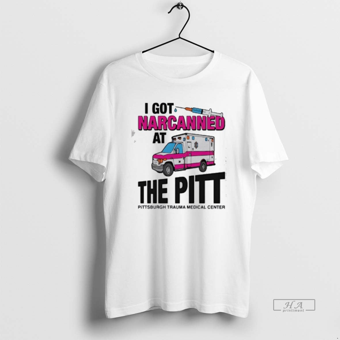 Official I Got Narcanned At The Medical Center T-Shirts, Hoodie, Sweatshirt | InkThreadWorks.com