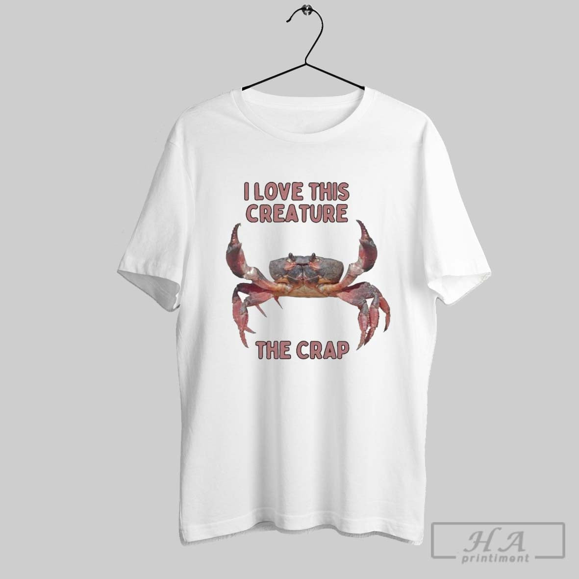 Official I Love This Creature The Crab T Shirts