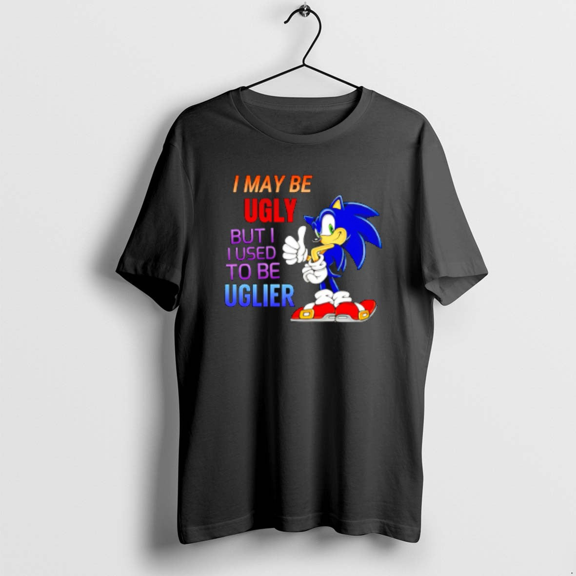 Official I May Be Ugly But I Used To Be Uglier T-Shirts, Hoodie, Sweatshirt | InkThreadWorks.com