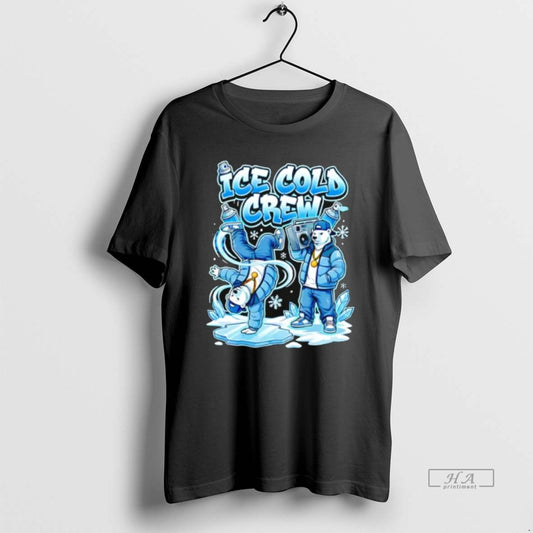 Official Ice Cold Crew Hip Hop Polar Bear Breakdance Christmas T-Shirts, Hoodie, Sweatshirt | InkThreadWorks.com