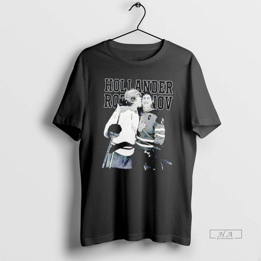 Official Ilya Rozanov Licking Face Shane Hollander Heated Rivalry Hockey T-Shirts, Hoodie, Sweatshirt | InkThreadWorks.com