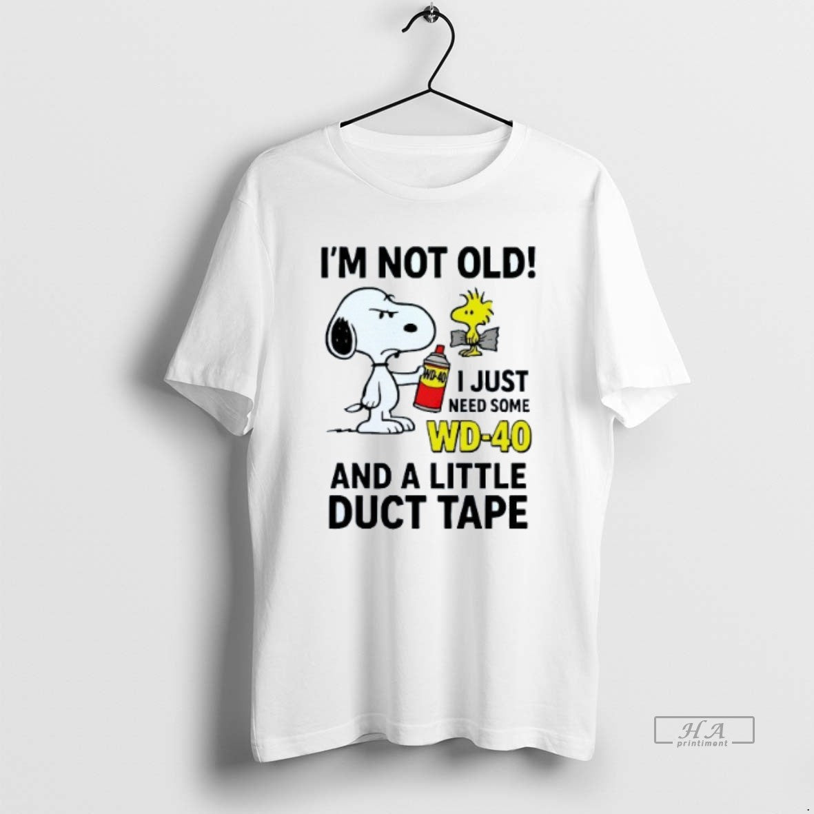 Official Im Not Old I Just Need Some Wd 40 And A Little Duct Tape T-Shirts, Hoodie, Sweatshirt | InkThreadWorks.com