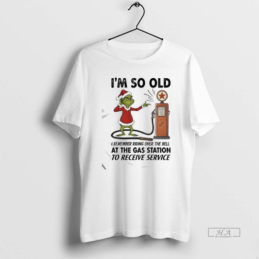 Official Im So Old I Remember Riding Over The Bell At The Gas Station To T-Shirts, Hoodie, Sweatshirt | InkThreadWorks.com