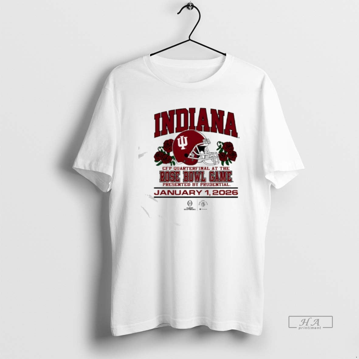 Official Indiana Football 2026 Cfp Quarterfinal At The Rose Bowl T-Shirts, Hoodie, Sweatshirt | InkThreadWorks.com