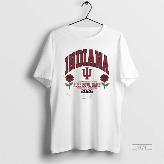 Official Indiana Football 2026 Rose Bowl Game Presented By Prudential T-Shirts, Hoodie, Sweatshirt | InkThreadWorks.com