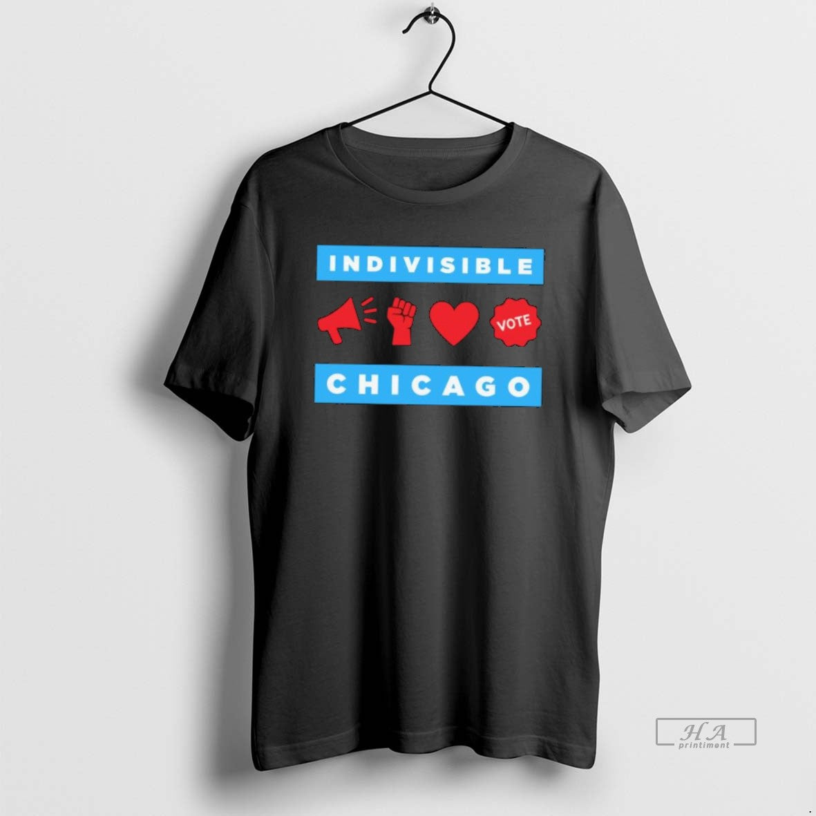Official Indivisible Vote Chicago T-Shirts, Hoodie, Sweatshirt | InkThreadWorks.com