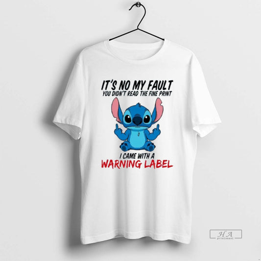 Official Its No My Fault You Didnt Read The Fine Print I Came With T-Shirts, Hoodie, Sweatshirt | InkThreadWorks.com