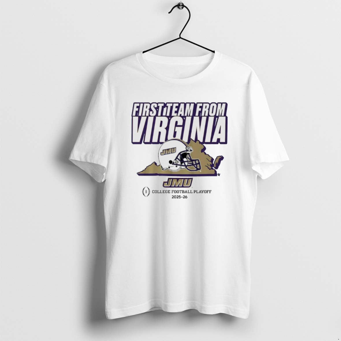 Official Jmu Football 2025 26 Cfps First Team From Virginia Helmet T-Shirts, Hoodie, Sweatshirt | InkThreadWorks.com