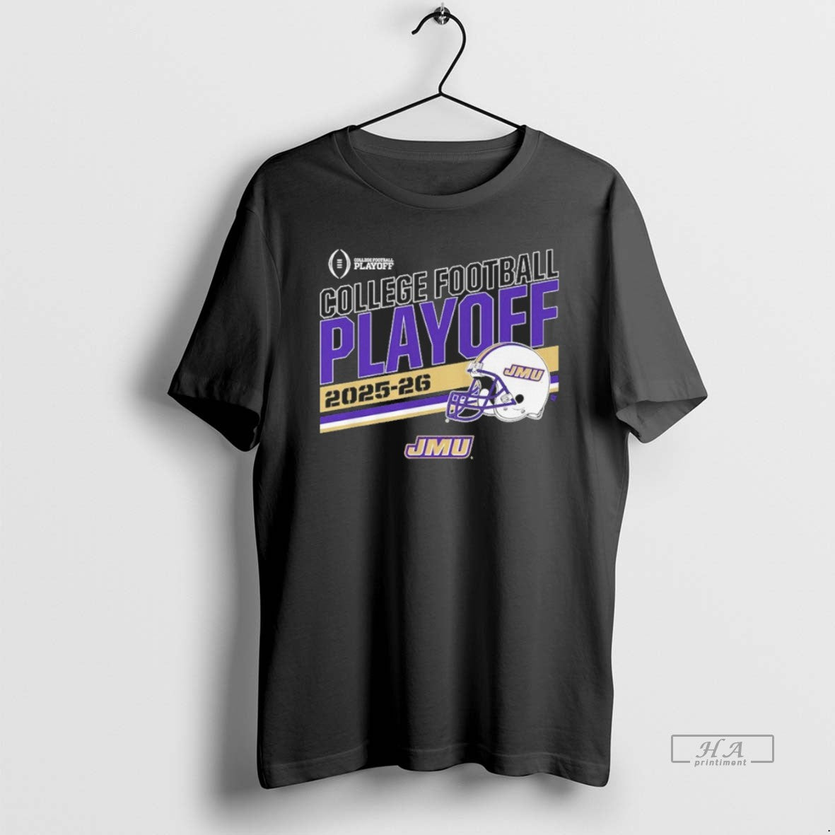 Official Jmu Football 2025 Cfp Stripe T-Shirts, Hoodie, Sweatshirt | InkThreadWorks.com