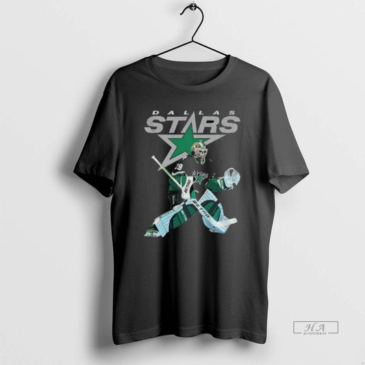 Official Jake Oettinger Dallas Stars Nhl Hockey Metro Cartoon T-Shirts, Hoodie, Sweatshirt | InkThreadWorks.com