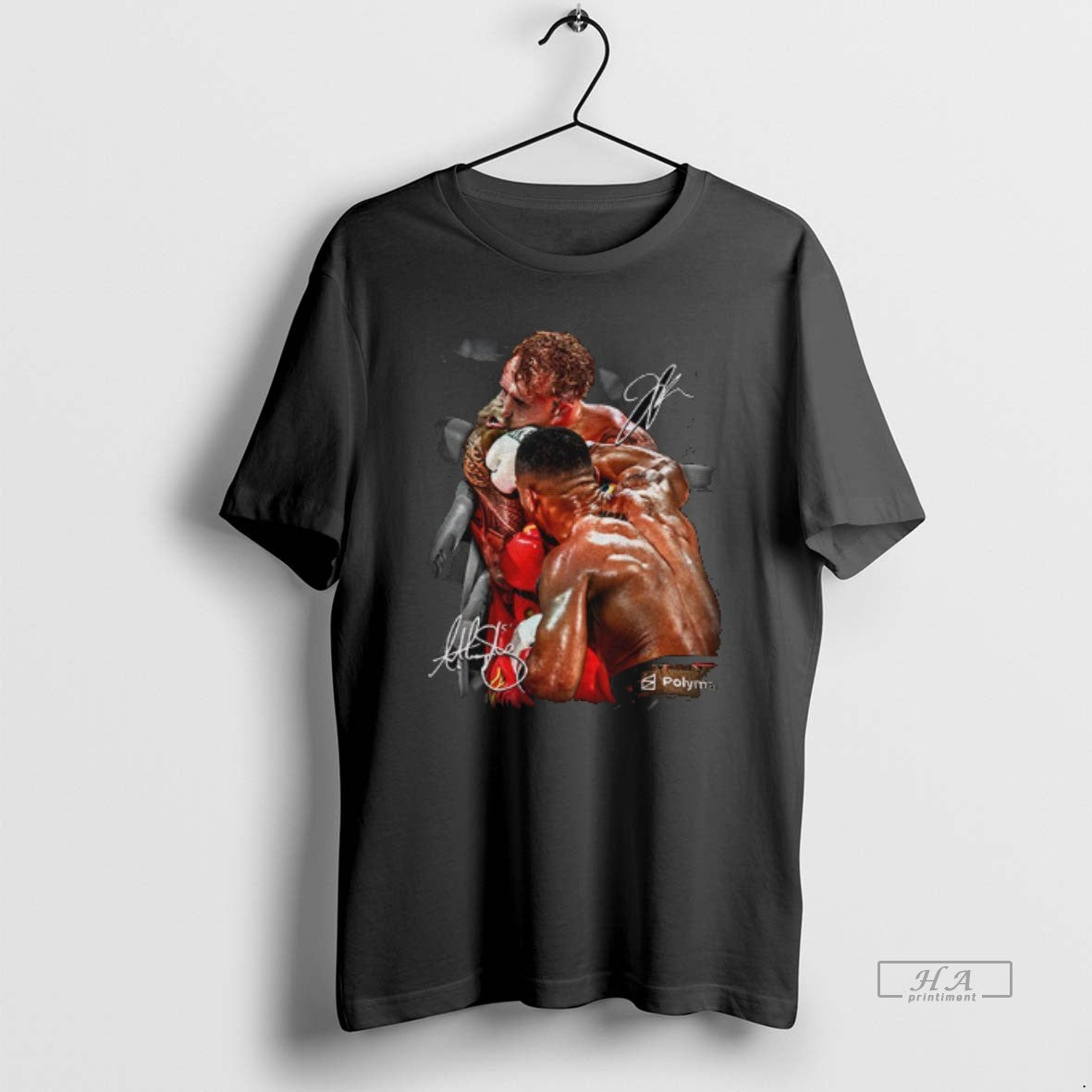 Official Jake Paul Got Knocked Out By Anthony Joshua Signature T-Shirts, Hoodie, Sweatshirt | InkThreadWorks.com