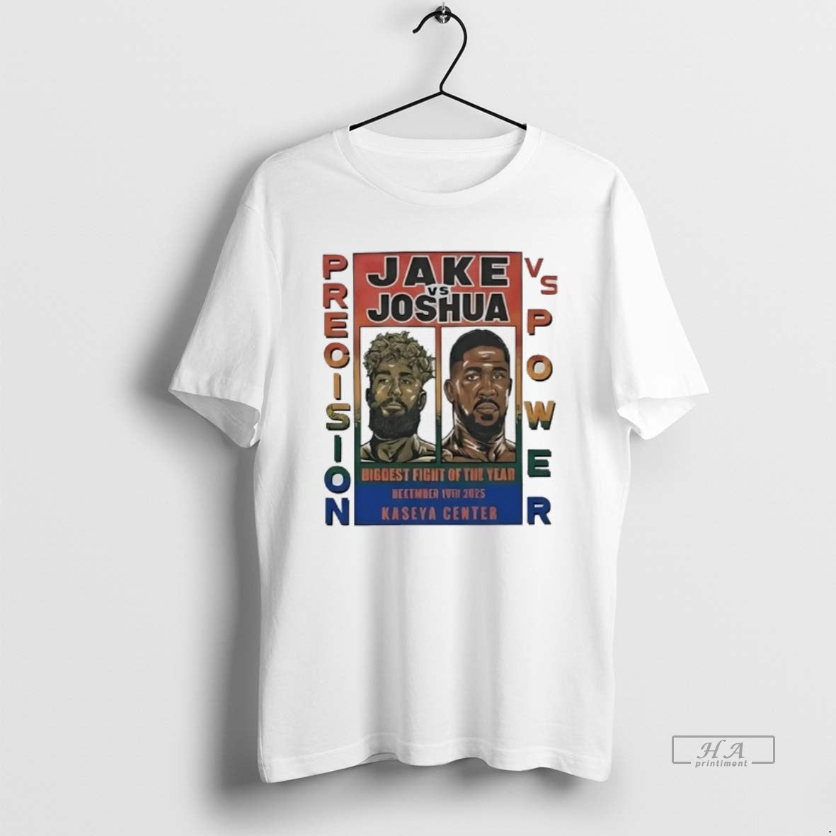 Official Jake Paul Vs Anthony Joshua Precision Vs Power Biggest Fight Of The Year 2025 T-Shirts, Hoodie, Sweatshirt
