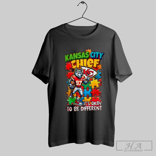 Official Kansas City Chiefs X Autism Awareness Accept Order Stand Love Kansas City Chiefs Logo