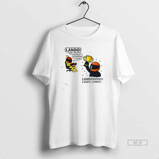 Official Lando Norris World Champion Meme T-Shirts, Hoodie, Sweatshirt | InkThreadWorks.com