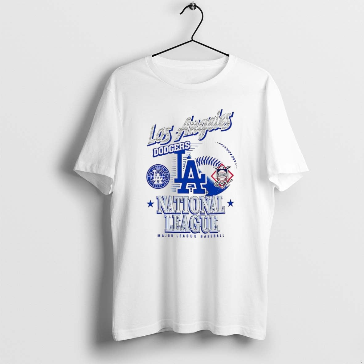 Official Los Angeles Dodgers Mlb American National League Logo Ball Retro T-Shirts, Hoodie, Sweatshirt | InkThreadWorks.com