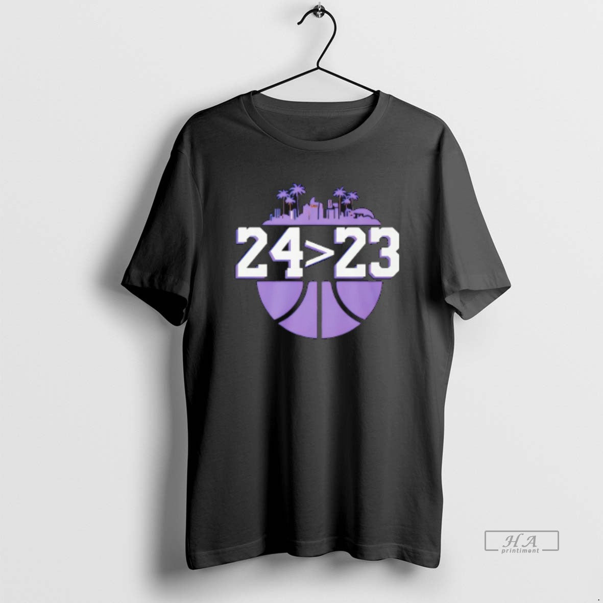 Official Los Angeles Lakers Basketball 24 23 City Skyline T-Shirts, Hoodie, Sweatshirt | InkThreadWorks.com