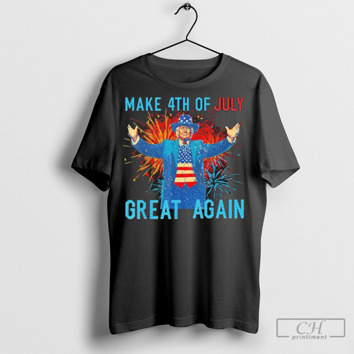 Official Make 4th Of July Great Again Donald Trump 2025
