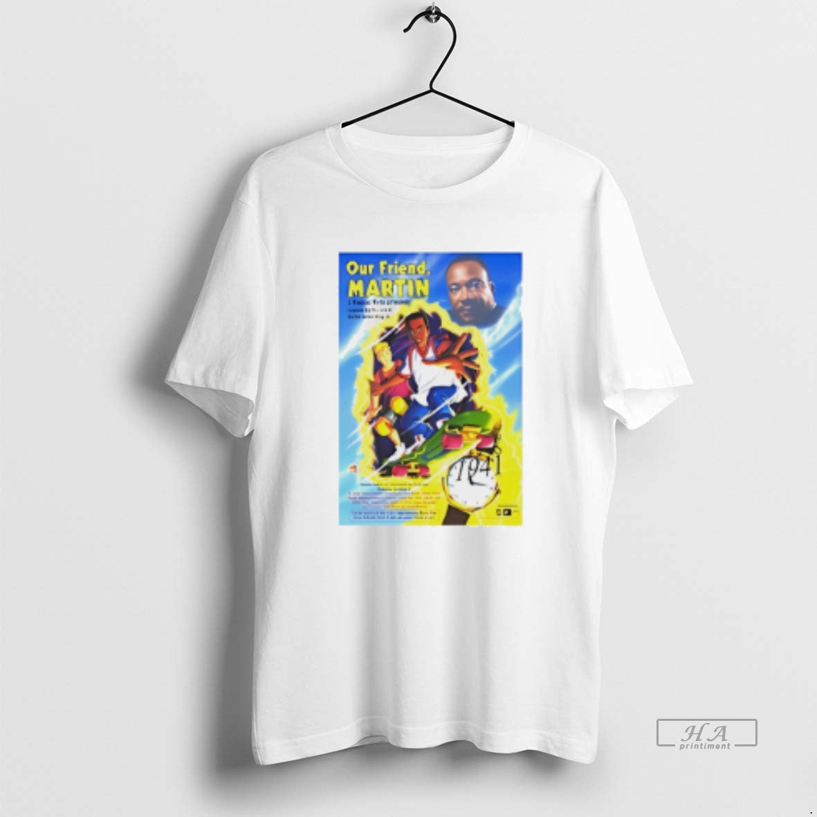 Official Martin Luther King Jr Our Friend Martin Civil Rights Legacy T-Shirts, Hoodie, Sweatshirt | InkThreadWorks.com